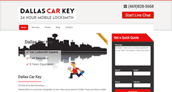 Desktop Screenshot of dallascarkey.com